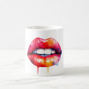 Search for pink lipstick mugs Watercolor