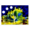 Search for castle at night cards Haunted