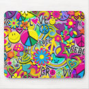 Search for psychedelic peace mousepads Colourful