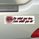 Search for statements bumper stickers Red