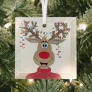 Search for rudolph christmas tree decorations Rudolph red nosed reindeer