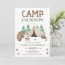 Search for camping 1st birthday invitations Boys first birthday