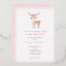 Search for pink and silver baby shower invitations Watercolor