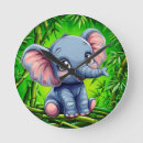 Search for elephant clocks Cute