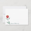 Search for flower horizontal note cards Botanical
