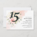 Search for floral quinceanera invitations Quinceanera quince xv
