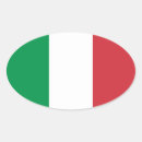 Search for red white green stickers Italian