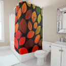 Search for fall shower curtains Earth tones