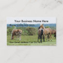 Search for horse business cards Wild horses