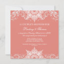 Search for coral pink wedding invitations Formal