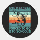 Search for school of fish stickers Sea
