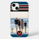 Search for red and black monogram iphone cases Striped