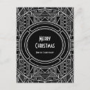 Search for art deco christmas postcards Retro