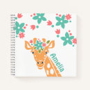 Search for giraffe notebooks Floral