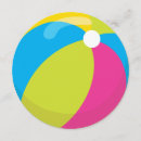 Search for beach ball invitations Yellow
