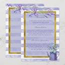 Search for provence invitations Purple