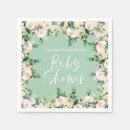 Search for watercolor napkins Green