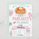 Search for pancake party invitations Sleepover
