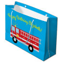 Search for fire truck gift bags Cute