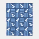 Search for blue and white stripes blankets Winter