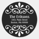 Search for round damask labels Ornate