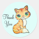 Search for light blue thank you stickers Cute