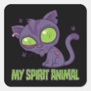 Search for kawaii zombie stickers Cat