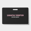 Search for black and white id badges Modern