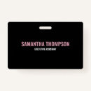 Search for pink id badges Modern