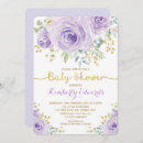 Search for lilac baby girl shower invitations Feminine