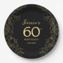 Search for 60th birthday plates Elegant