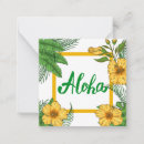 Search for welcome note cards Tropical