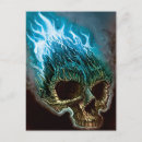 Search for flaming skull postcards Flames