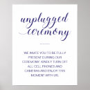 Search for unplugged wedding signs No phones