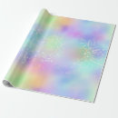 Search for iridescent wrapping paper Rainbow