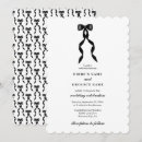 Search for ribbon wedding invitations Modern
