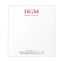 Search for logo business notepads Simple minimalist