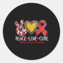 Search for blood cancer stickers Awareness