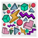 Search for retro pop art posters Geometric