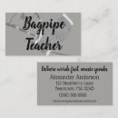 Search for bagpipes business cards Band