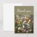 Search for easter egg thank you cards Rabbit