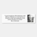 Search for extreme bumper stickers Goldwater