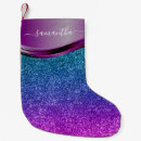 Search for lavender christmas stockings Glitter