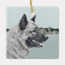 Search for norwegian christmas tree decorations Elkhound
