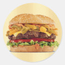 Search for hamburger stickers Cheeseburger