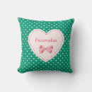 Search for emerald green cushions Girly