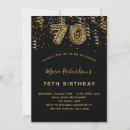 Search for leopard 70th birthday invitations Elegant
