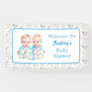 Search for twins baby shower banners Twin boys