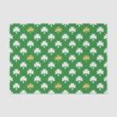 Search for shamrock tissue paper St patrick's day