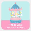 Search for carousel thank you stickers Carnival